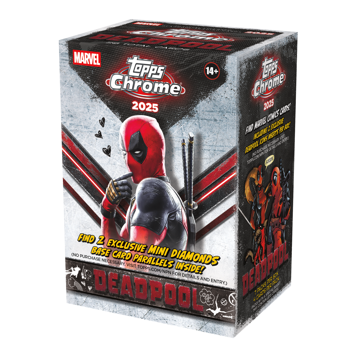 2025 Topps Marvel Chrome - Deadpool - Value Box