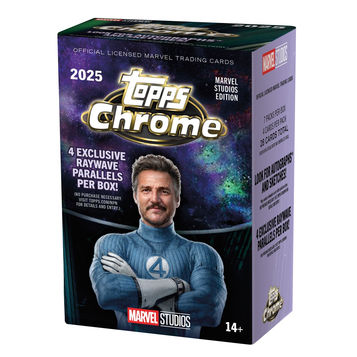 2024/25 Topps Marvel Studios Chrome - Value Box (Blaster Box)