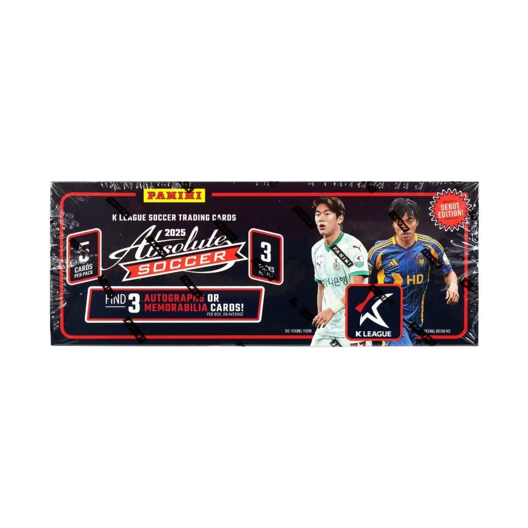 2025 Panini Absolute Soccer K League - Hobby Box