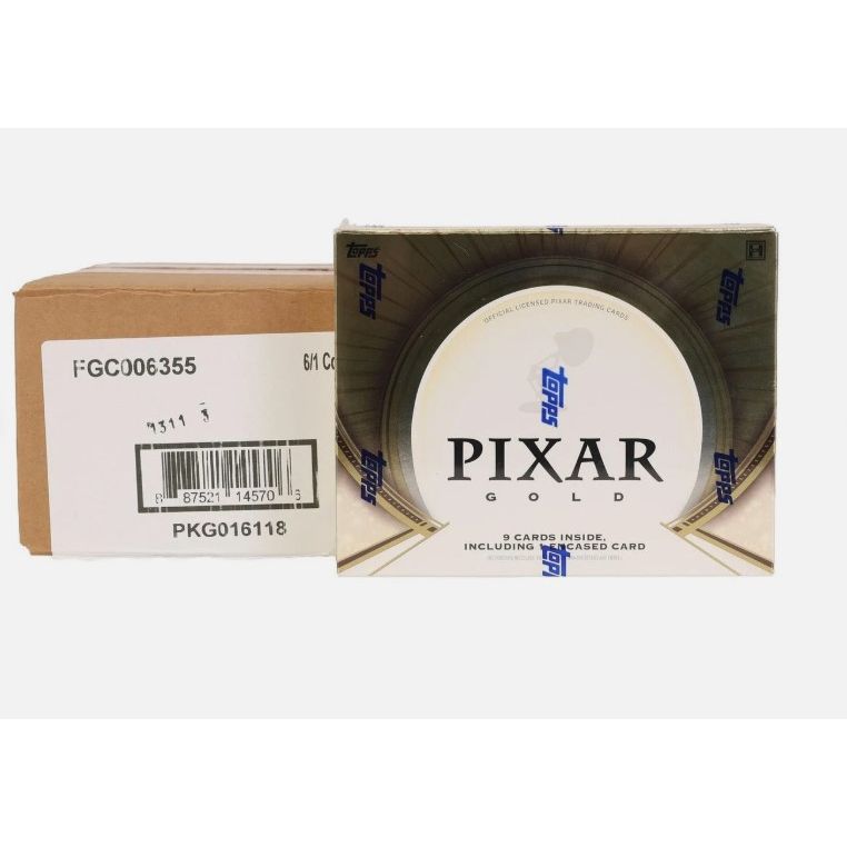 Topps 2025 Pixar Gold - Hobby Box Case