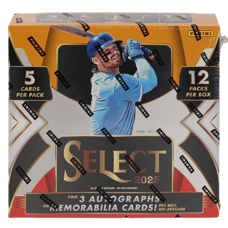 2025 Panini Select Baseball - Hobby Box