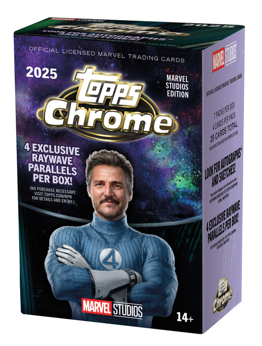 2024/25 Topps Marvel Studios Chrome - Value Box (Blaster Box)