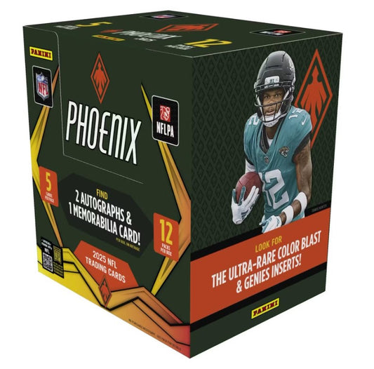 2025 Panini Phoenix Football - Hobby Box